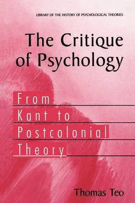 bokomslag The Critique of Psychology