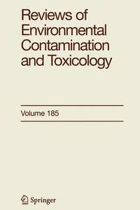 bokomslag Reviews of Environmental Contamination and Toxicology 185