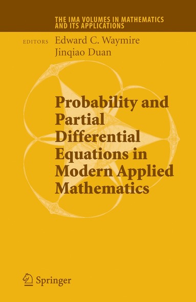 bokomslag Probability and Partial Differential Equations in Modern Applied Mathematics