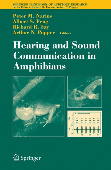 bokomslag Hearing and Sound Communication in Amphibians