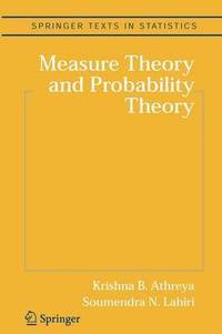 bokomslag Measure Theory and Probability Theory