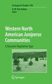 bokomslag Western North American Juniperus Communities