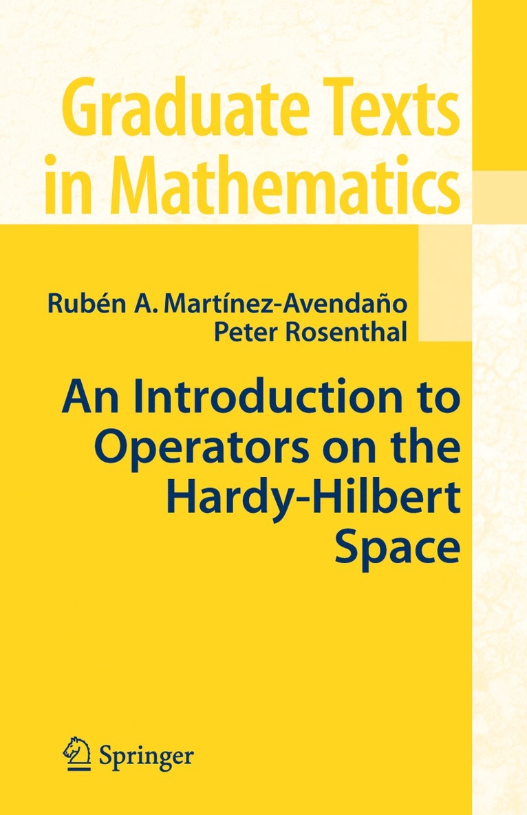 An Introduction to Operators on the Hardy-Hilbert Space 1