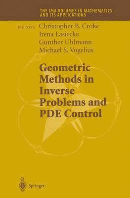 Geometric Methods in Inverse Problems and PDE Control 1