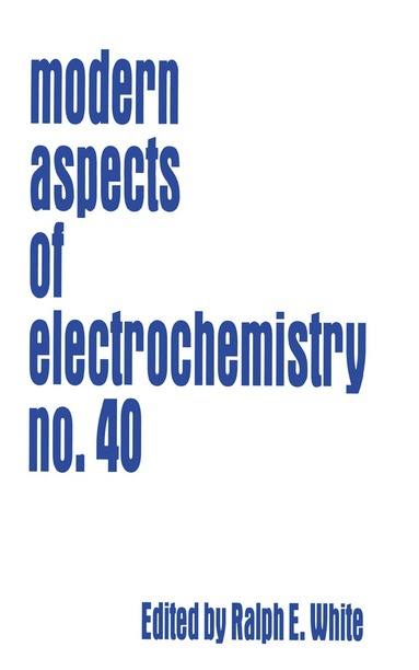 Ralph E. White - Modern Aspects of Electrochemistry 40, Häftad