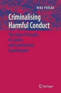 bokomslag Criminalising Harmful Conduct