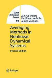 bokomslag Averaging Methods in Nonlinear Dynamical Systems