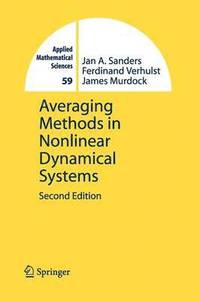 bokomslag Averaging Methods in Nonlinear Dynamical Systems