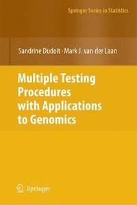 bokomslag Multiple Testing Procedures with Applications to Genomics