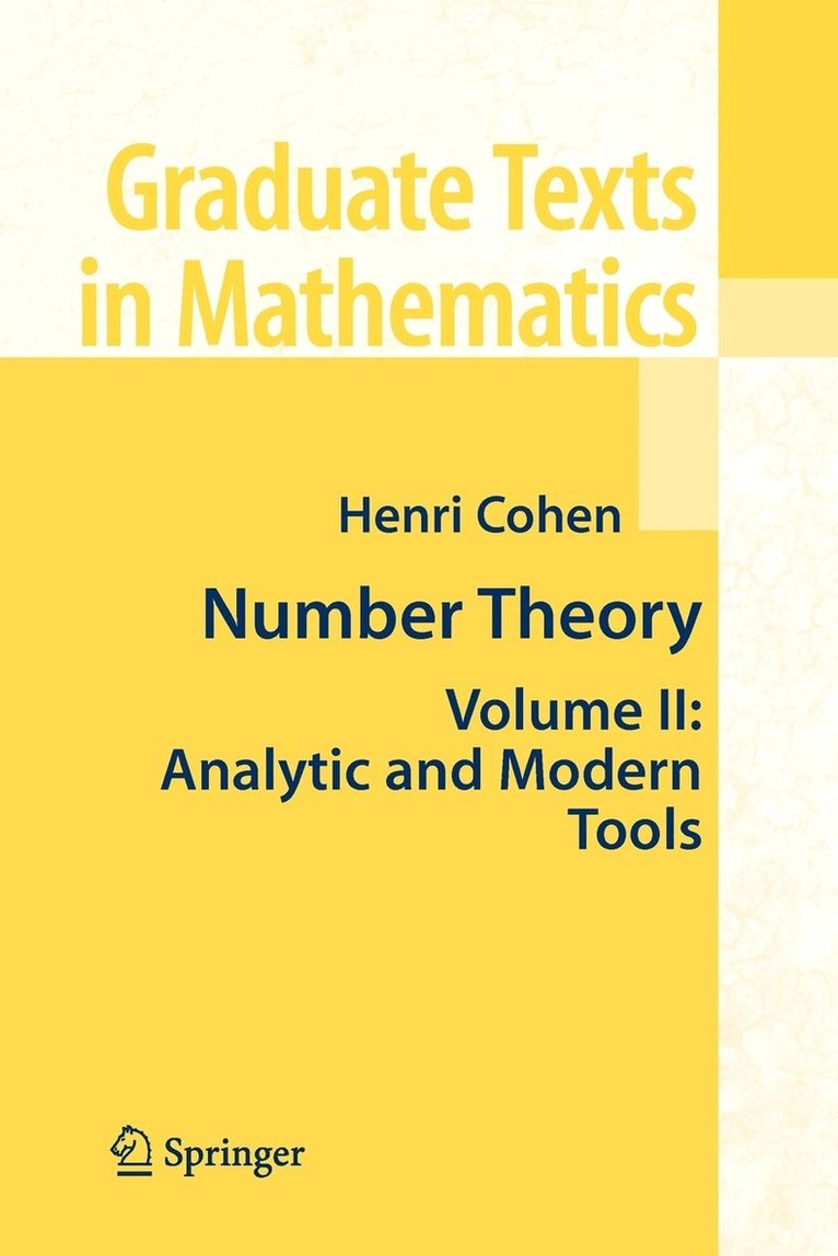 Henri Cohen - Number Theory, Häftad