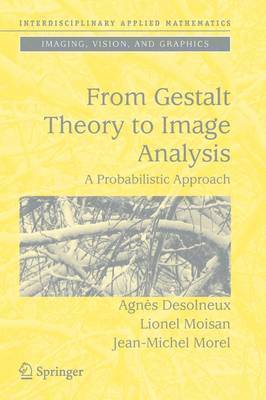 From Gestalt Theory to Image Analysis 1