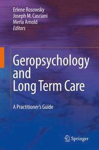 bokomslag Geropsychology and Long Term Care