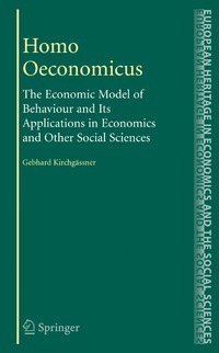 bokomslag Homo Oeconomicus