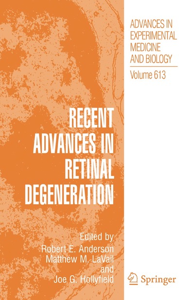 bokomslag Recent Advances In Retinal Degeneration