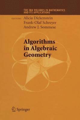 Algorithms in Algebraic Geometry 1