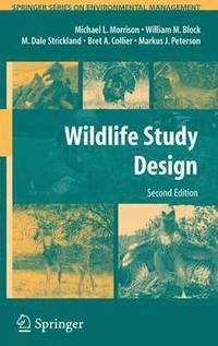 bokomslag Wildlife Study Design