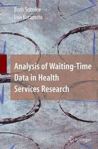 bokomslag Analysis of Waiting-Time Data in Health Services Research