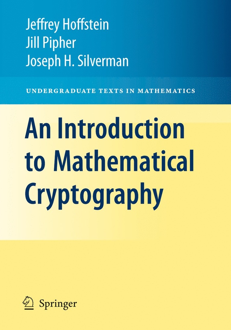 An Introduction to Mathematical Cryptography 1