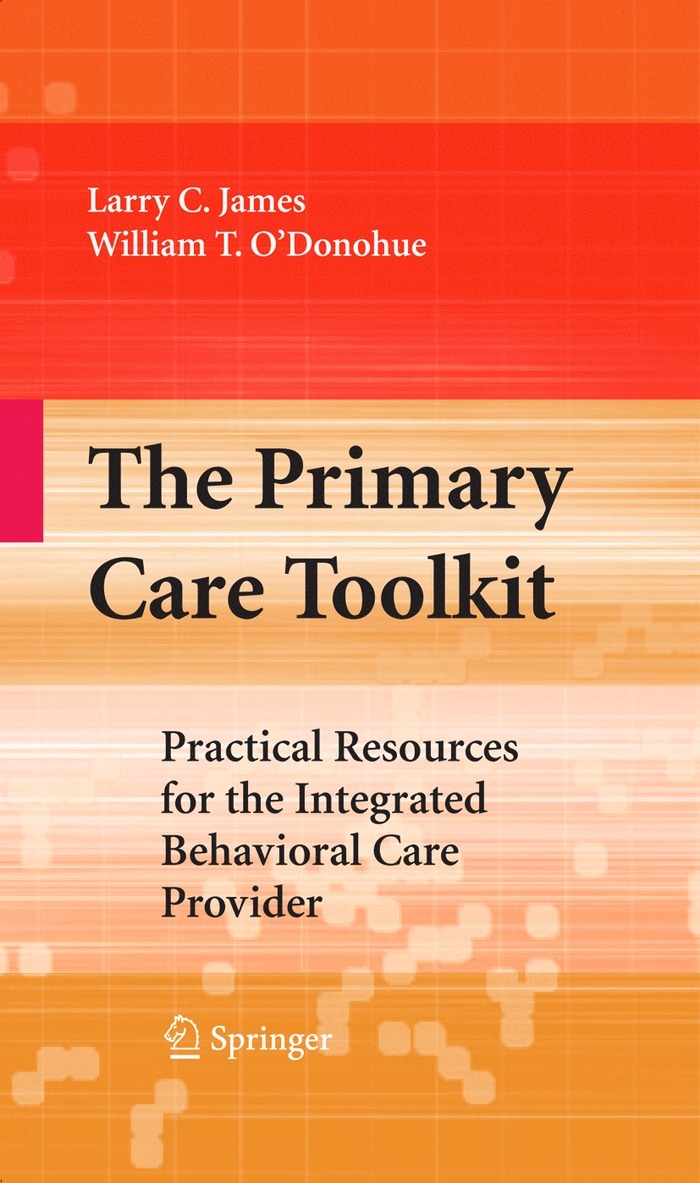 Larry James, William O'Donohue - Primary Care Toolkit, Häftad