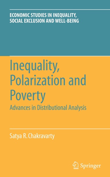 Satya R. Chakravarty - Inequality, Polarization and Poverty, Häftad