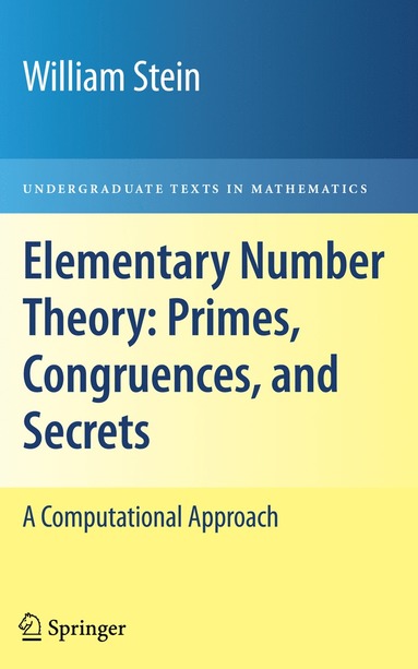 bokomslag Elementary Number Theory: Primes, Congruences, and Secrets