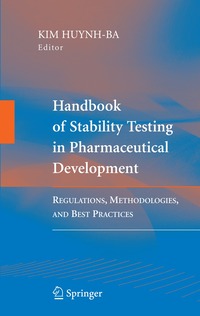 bokomslag Handbook of Stability Testing in Pharmaceutical Development