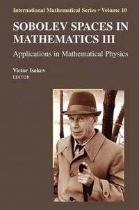 bokomslag Sobolev Spaces in Mathematics III