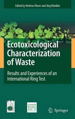 bokomslag Ecotoxicological Characterization of Waste