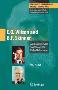 bokomslag E.O. Wilson and B.F. Skinner