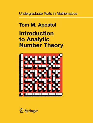 bokomslag Introduction to Analytic Number Theory