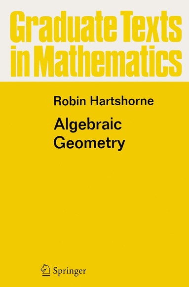 bokomslag Algebraic Geometry