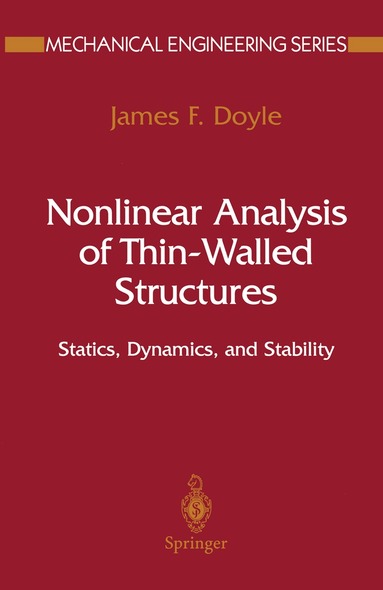 James F. Doyle - Nonlinear Analysis of Thin-Walled Structures, Häftad