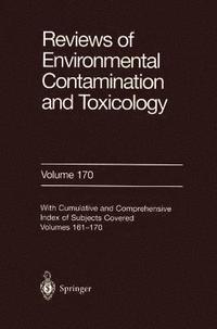 bokomslag Reviews of Environmental Contamination and Toxicology 170