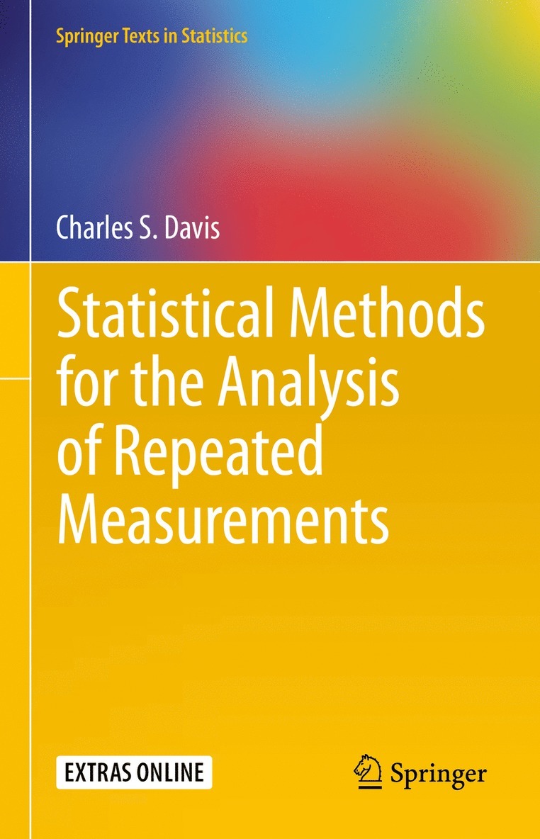 Statistical Methods for the Analysis of Repeated Measurements