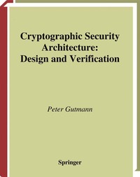bokomslag Cryptographic Security Architecture