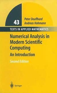 bokomslag Numerical Analysis in Modern Scientific Computing