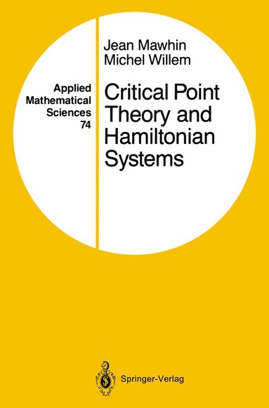 bokomslag Critical Point Theory and Hamiltonian Systems