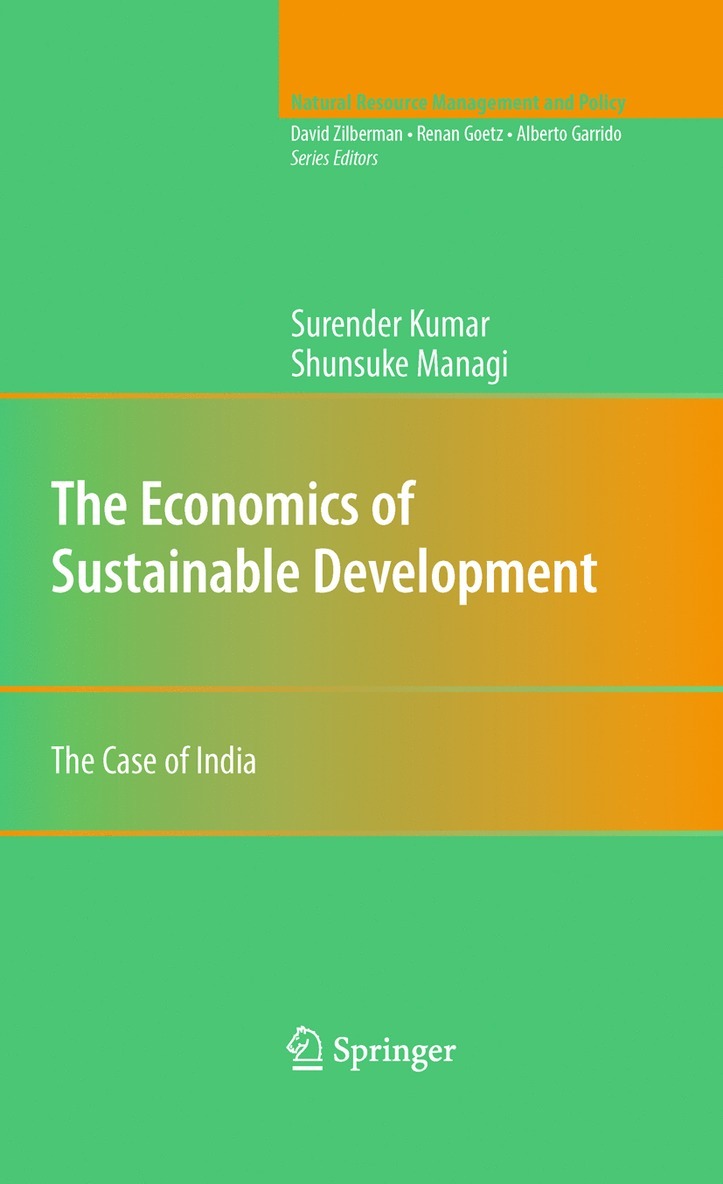 Surender Kumar, Shunsuke Managi - Economics of Sustainable Development, Häftad