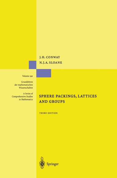 John Conway, Neil J. A. Sloane - Sphere Packings, Lattices and Groups, Häftad