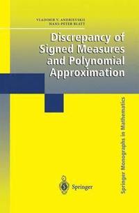 bokomslag Discrepancy of Signed Measures and Polynomial Approximation