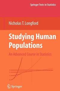 bokomslag Studying Human Populations