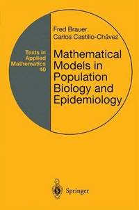bokomslag Mathematical Models in Population Biology and Epidemiology