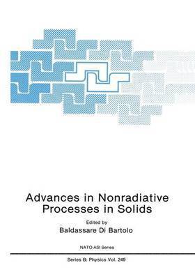 bokomslag Advances in Nonradiative Processes in Solids