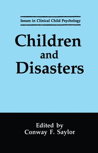 bokomslag Children and Disasters