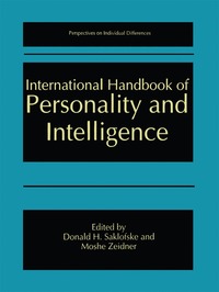 bokomslag International Handbook of Personality and Intelligence