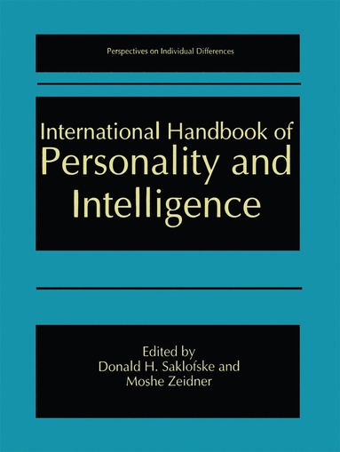 bokomslag International Handbook of Personality and Intelligence