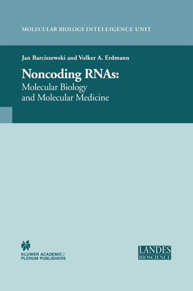 Jan Barciszewski - Non-Coding RNAs, Häftad