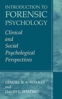 bokomslag Introduction to Forensic Psychology