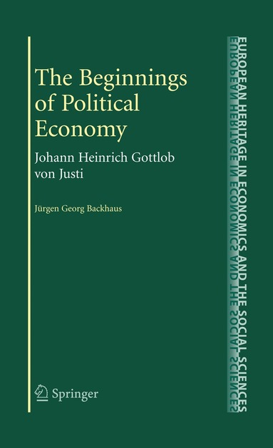 Jürgen Backhaus - Beginnings of Political Economy, Häftad