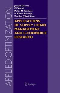 bokomslag Applications of Supply Chain Management and E-Commerce Research